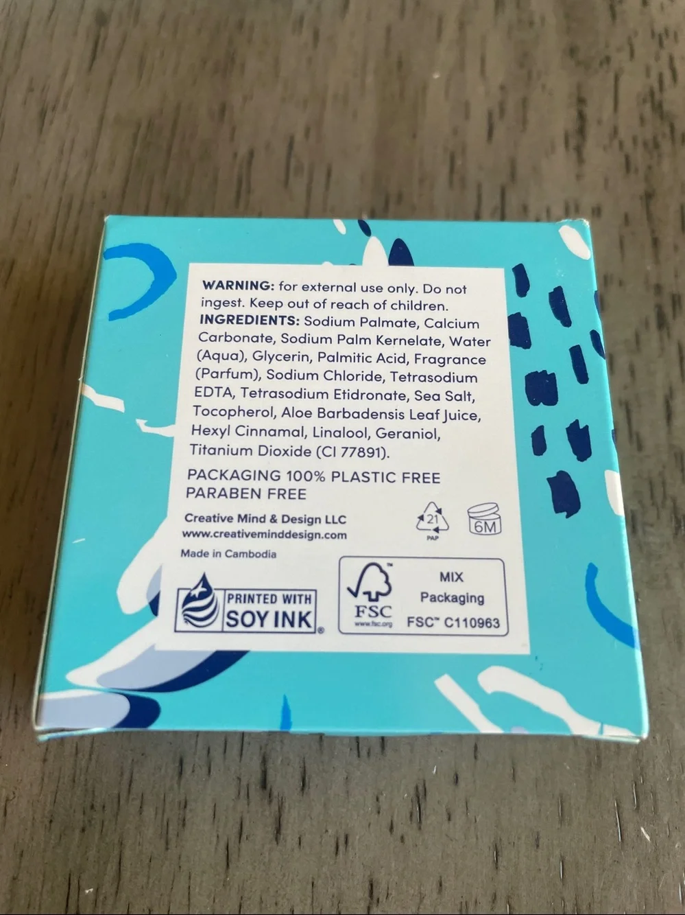 Set of 8 Royal Caribbean Salt+Breeze Travel Soap